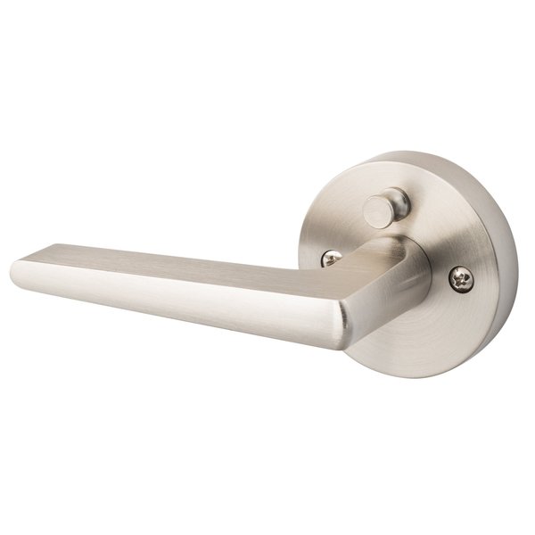 Sure-Loc Hardware Sure-Loc Hardware Basel 28 Degree Privacy Lever, Satin Nickel BS102-28 15